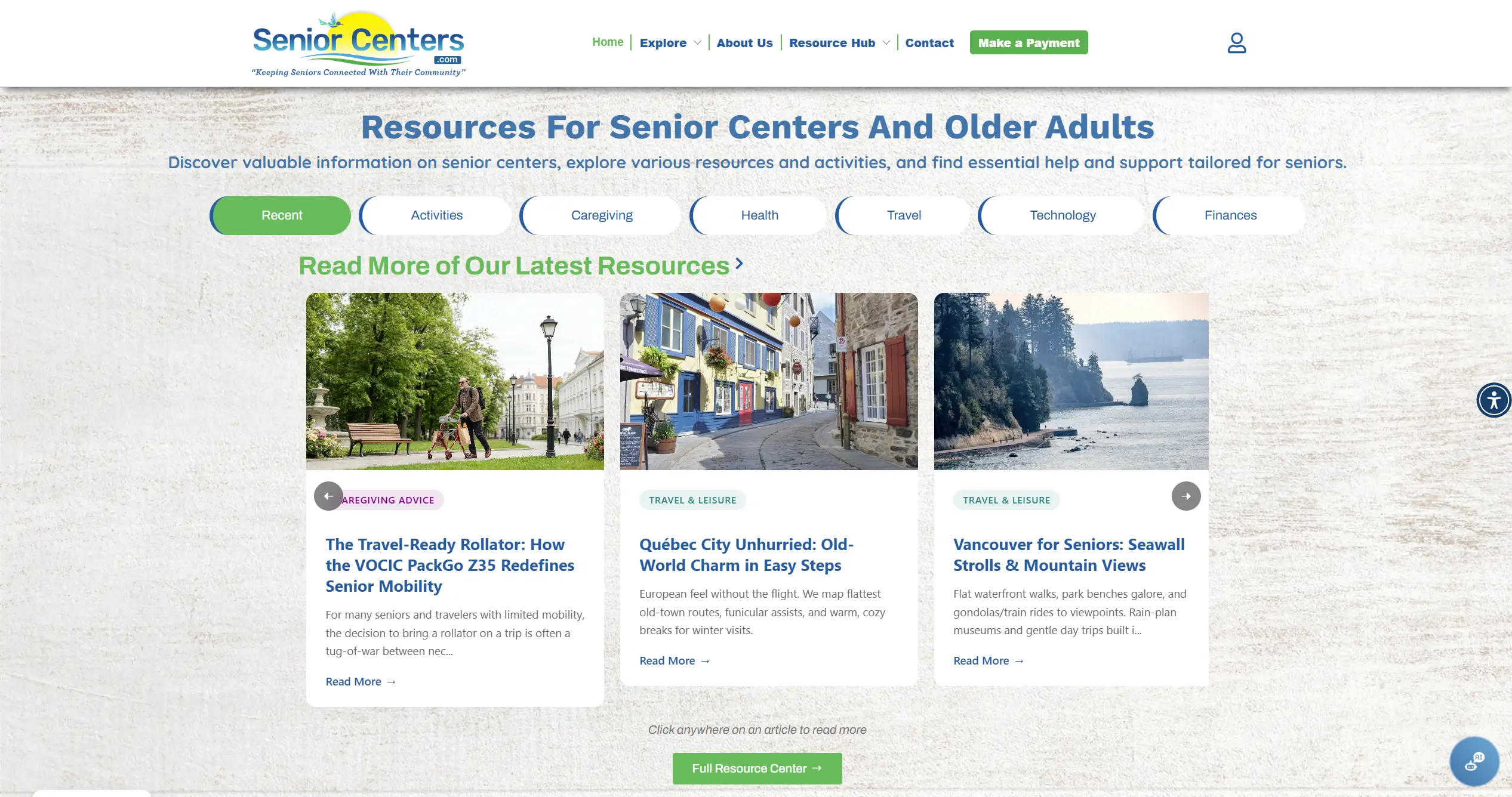 SeniorCenters.com gallery frame 1