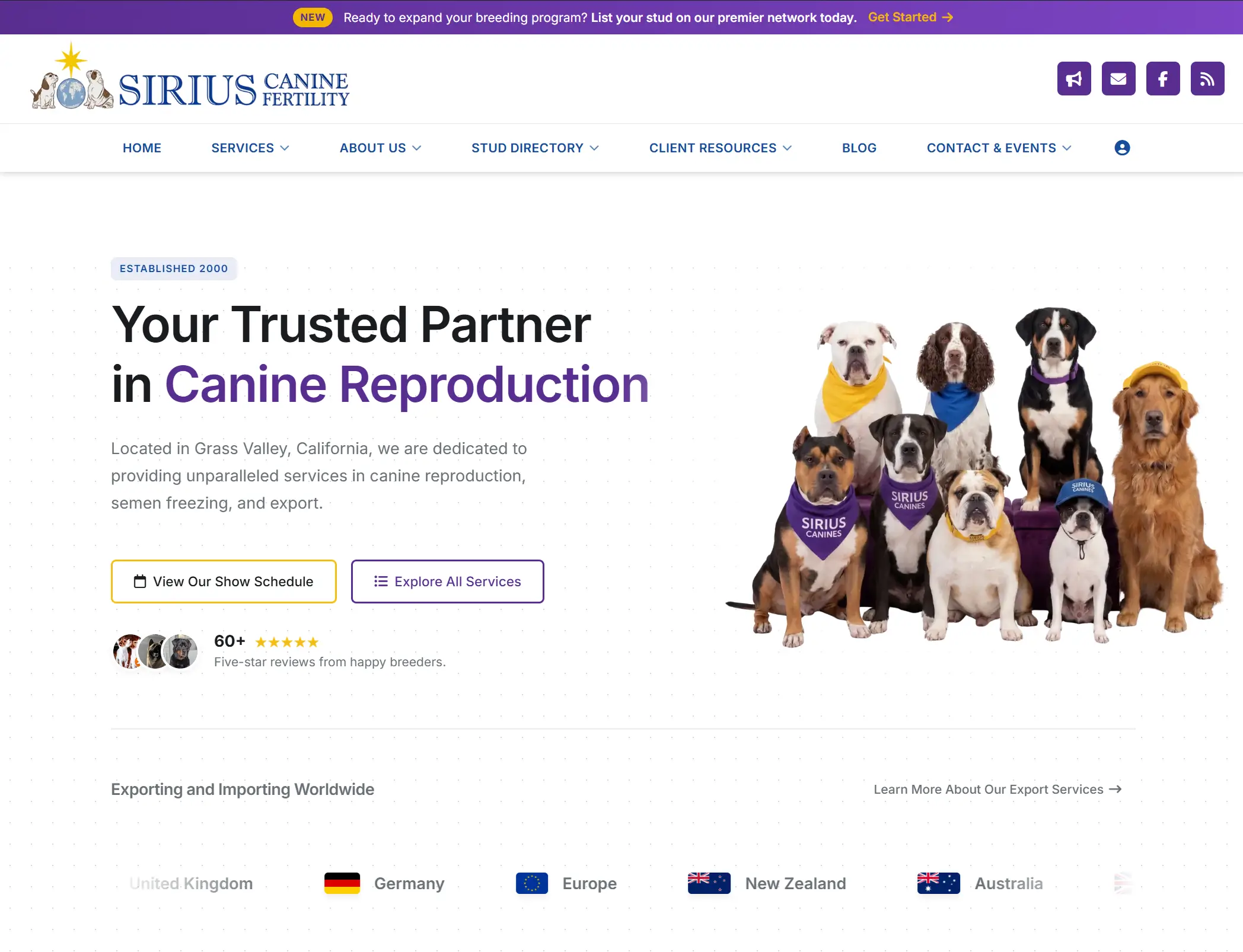 Sirius Canine Fertility