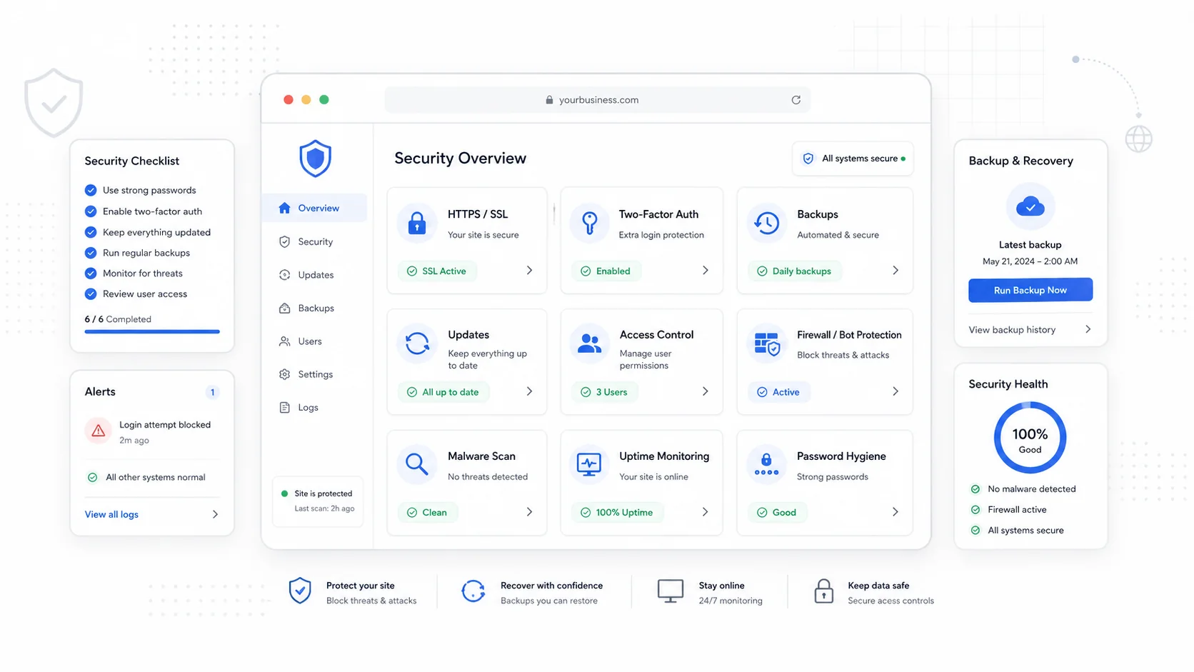 Cover image for Website Security Basics Every Business Owner Should Actually Do